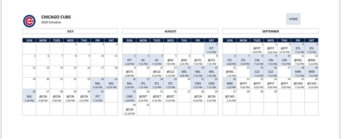 Did a thousand monkeys on a thousand typewriters make the 2020 MLB schedule?